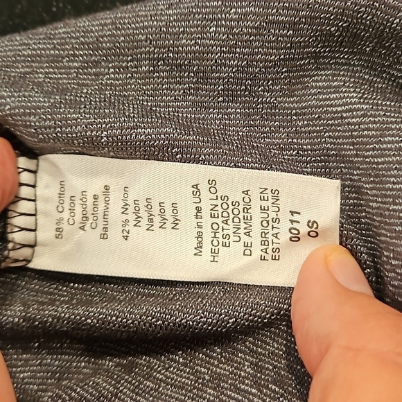 💕MICHAEL STARS💕 Fallon Shine Tee ~ Dark Gray Size NWOT - Picture 14 of 15